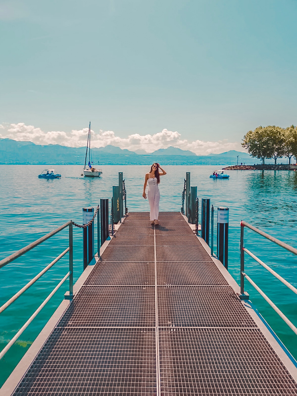 Lake Geneva Docks - Lausanne - Switzerland - Ginn & Bone